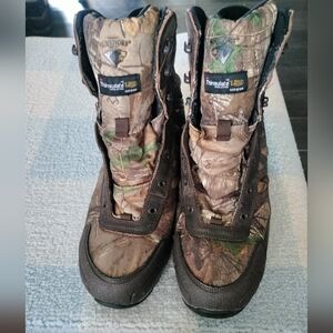 Thinsulate Realtree Camo Insulated Hunting Boots Size 11 (Used Great Condition)